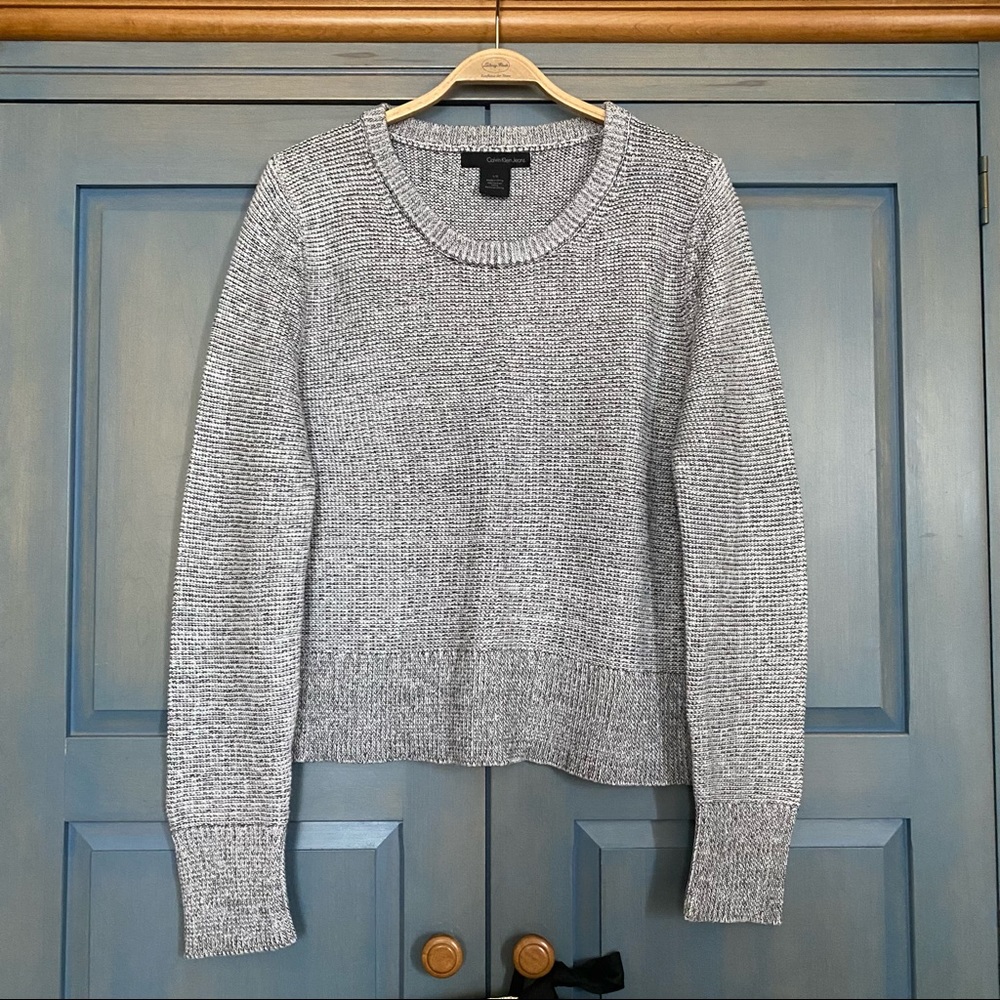 Calvin Klein marled crew sweater
